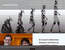 Tablet Screenshot of actualnoticias.com